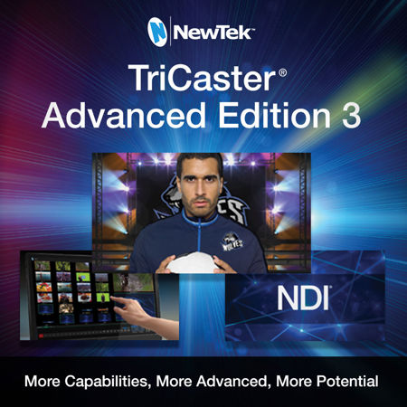 NewTek TriCaster Advanced Edition 3 Software Update, Electronic Download