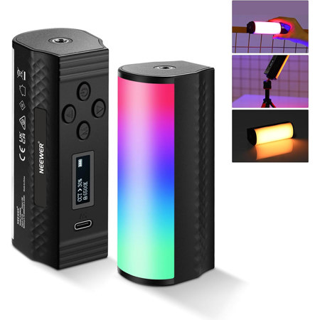 Neewer TL96RGB 4.3" 6W Handheld Mini RGB LED Light Wand