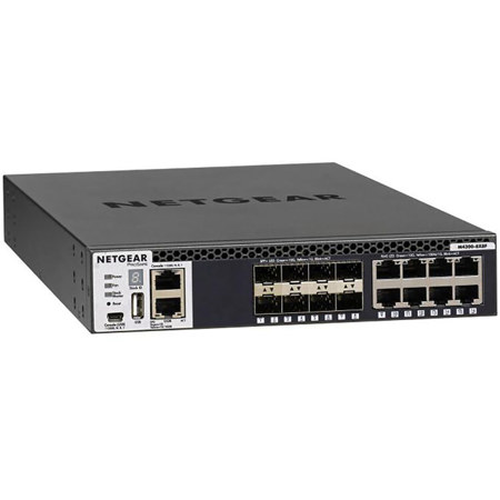 Netgear M4300-8X8F 8-Port 10G Gigabit Ethernet Managed Network Switch w/8x SFP+