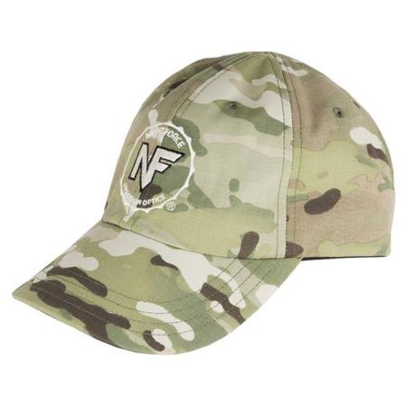 Nightforce Optics Ripstop Embroidered Hat with Adjustable Strap, MultiCam