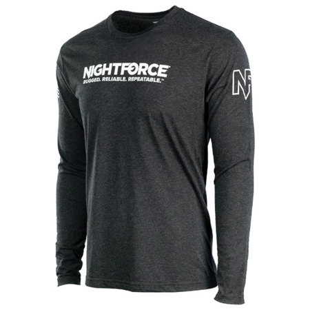 Nightforce Optics NF Women's Long Sleeve Shirt, X-Small, Black