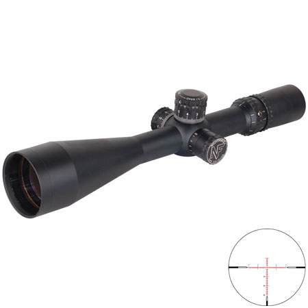 Nightforce Optics 3.5-15x50 NXS Riflescope, Illum MOAR Ret, Side Focus, 30mmTube
