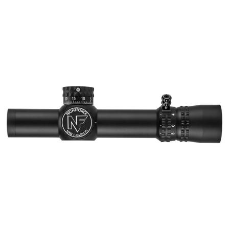 Nightforce Optics 1-8x24 NX8 Riflescope, Illum FFP FC-MOA Reticle, 30mm Tube