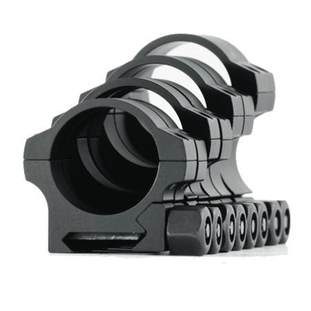 Nightforce Optics 1" Medium High Standard Duty Aluminum Ring Set for 30mm Tubes