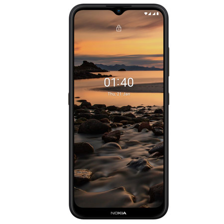 Nokia 1.4 6.51" HD+ 32GB Dual-SIM GSM Smartphone, 2GB RAM, Unlocked, Charcoal