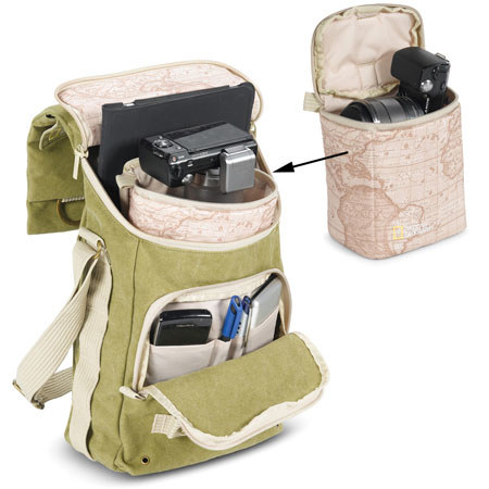 National Geographic Earth Explorer Slim Shoulder Bag