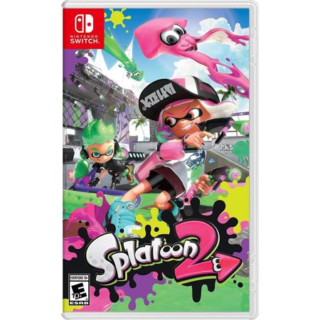 Nintendo Switch Bundle with Nintendo Splatoon 2, and Hori Splat Pack