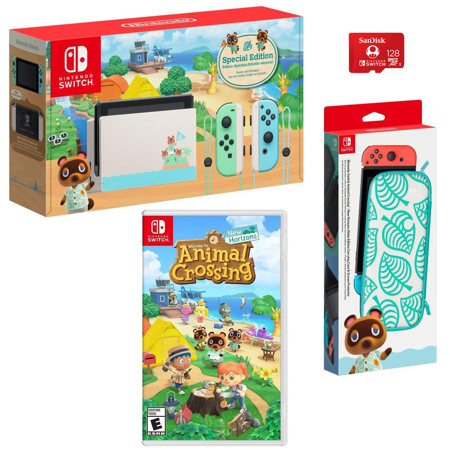 Nintendo Switch Animal Crossing: New Horizons Console Bundle + Game