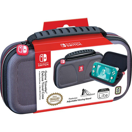 Nintendo Switch Lite Bundle with Earbuds and Deluxe Travel Case