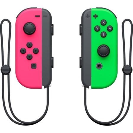 Nintendo Joy-Con (L/R) Wireless Controllers, Neon Pink/Neon Green