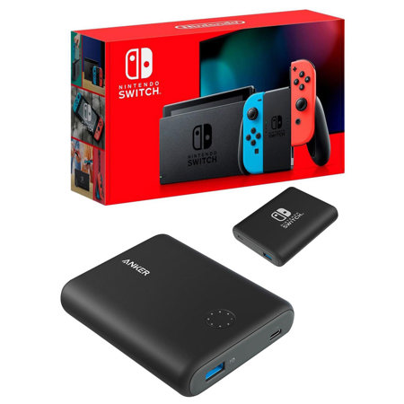 Portable Charger Anker Powercore 13400 Nintendo Switch Edition