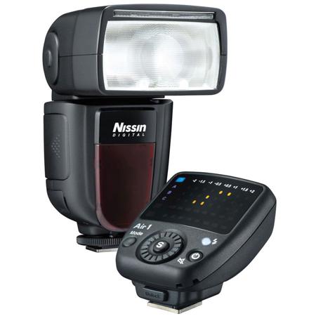 Nissin Di 700 Air Flash Kit with Air 1 Commander for Canon Cameras, GN 177'