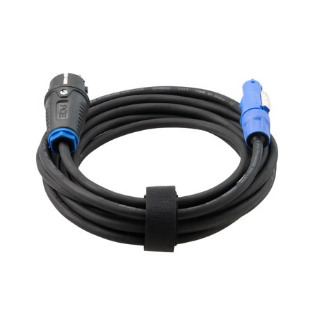 Nila Maxima 15' Neoprene Schuko to Neutrik powerCON Power Cable for LED Fixtures
