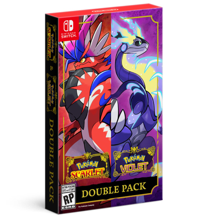 Nintendo Pokemon Scarlet and Pokemon Violet Double Pack for Nintendo Switch