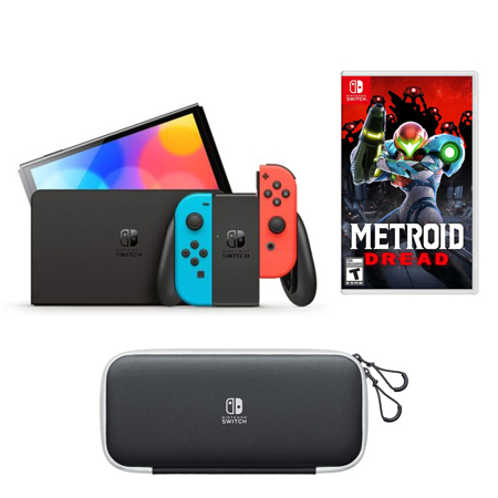 Nintendo Switch 64GB OLED Model Bundle, Nintendo Switch Console