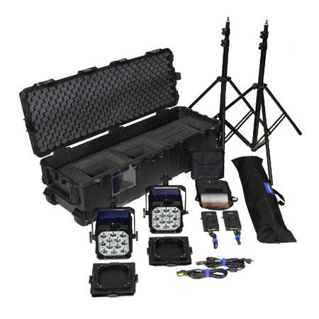 Nila Varsa Double ENG Daylight Kit with V Mount Battery Plate