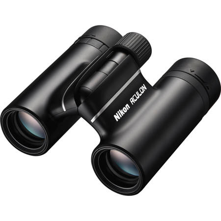 Nikon 10x21 Aculon T02 Roof Prism Binocular with 5 Degree Angle of View, Black