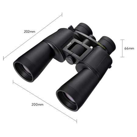 Nikon Action Zoom 10-22x50 Porro Prism Binoculars, 3.9 Degree AOV