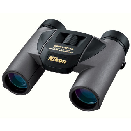 Nikon 10x25 Sportstar Binocular, Black, USA