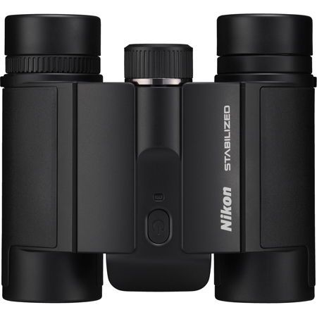 Nikon 10x25 S STABILIZED Roof Prism Binoculars,; 5.4 Degree Angle