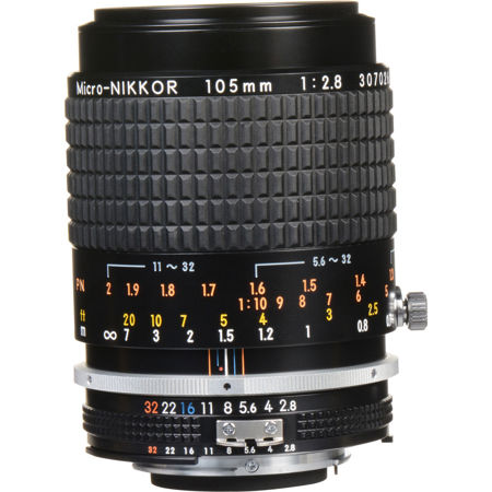 Nikon 105mm f/2.8 Micro-Nikkor AI-S Manual Focus Macro Lens