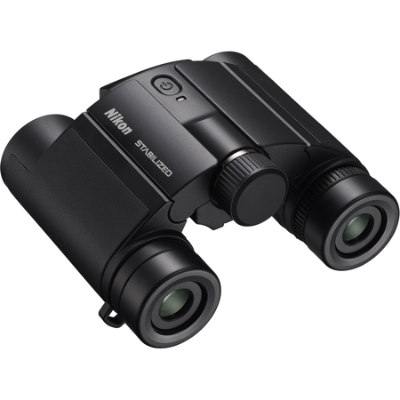 Nikon 12x25 S STABILIZED Roof Prism Binoculars with 4.5 Degree