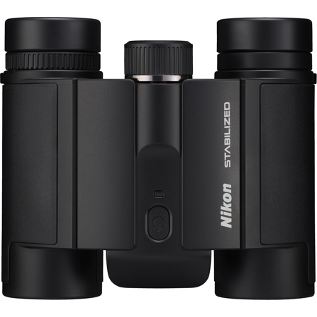Nikon 12x25 S STABILIZED Roof Prism Binoculars with 4.5 Degree