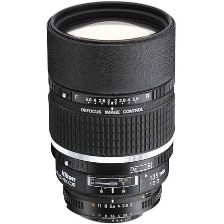 Nikon 135mm f/2 AF-D DC NIKKOR Lens - USA Warranty w/Filter & Cleaning Bundle
