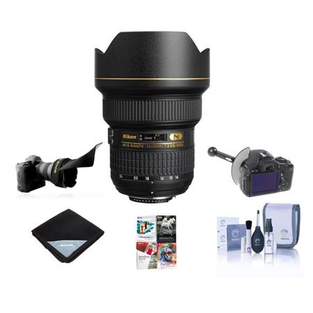 Nikon 14-24mm f/2.8G ED-IF AF-S NIKKOR Lens w/Free PC Software & Accessories Kit