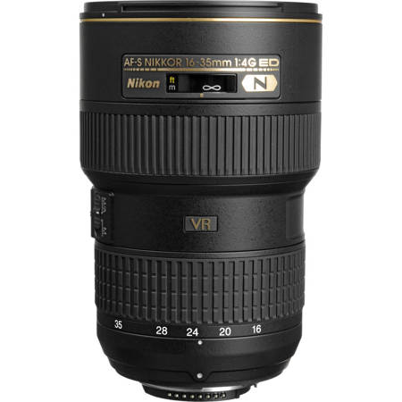 Nikon 16-35mm F/4G AF-S NIKKOR ED (VR-II) Lens - Refurbished by Nikon USA