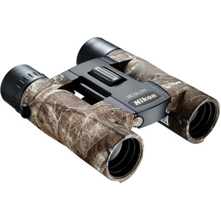Nikon 10x25 ACULON A30 Roof Prism Binoculars,5 Deg AOV, TrueTimber Kanati-Refurb