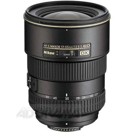 Nikon 17-55mm f/2.8G ED-IF AF-S DX Lens - USA Warranty w/Filter/Cleaning Bundle
