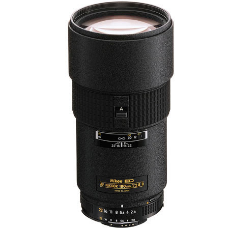 Nikon 180mm f/2.8D ED-IF AF NIKKOR Lens - Refurbished by Nikon U.S.A.