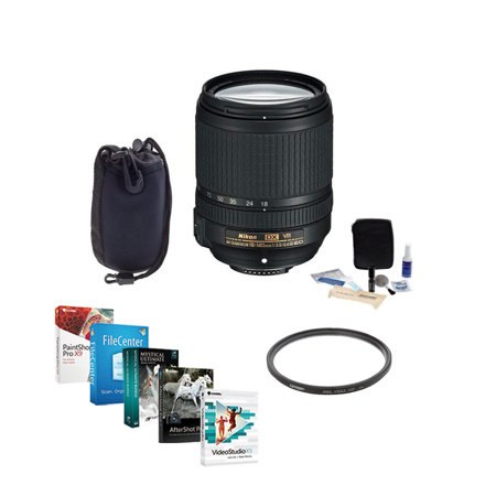Nikon AF-S DX NIKKOR 18-105mm F/3.5-5.6G ED IF VR SWM Lens "Near Mint" 38002572 18208021796