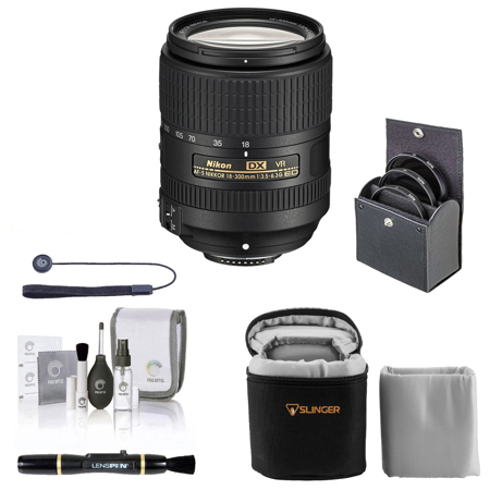 Nikon 18-300mm f/3.5-6.3G ED IF AF-S DX NIKKOR VR Lens with Essentials Kit