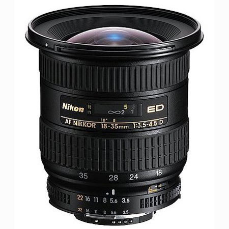 Nikon 18-35mm f/3.5-4.5D ED IF AF Wide Angle NIKKOR Zoom Lens - Gray Market