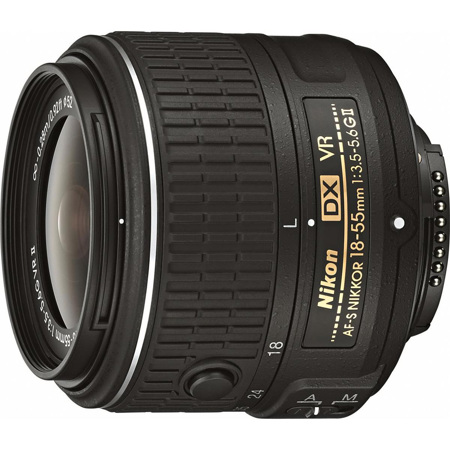 Nikon 18-55mm f/3.5-5.6G AF-S DX NIKKOR VR II Lens - Refurbished by Nikon U.S.A