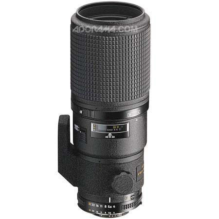Nikon 200mm f/4 Micro IF Ai-S Manual Focus - Refurbishd by Nikon USA