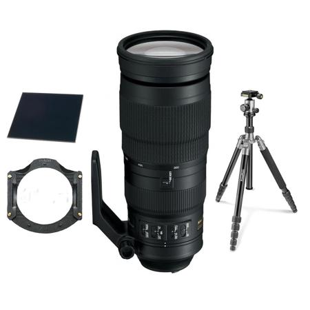 Nikon 200-500mm f/5.6E ED AF-S VR Zoom NIKKOR Lens - Solar Eclipse Lens Kit