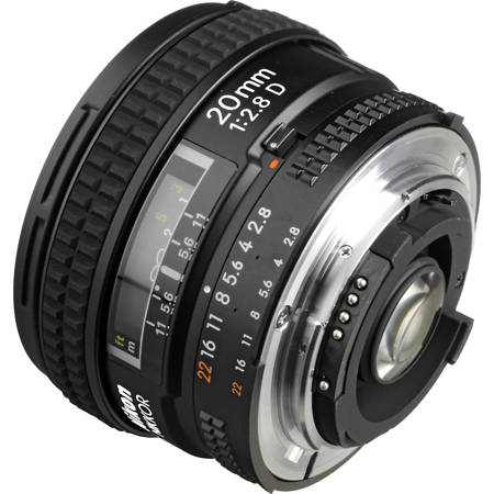 Nikon 20mm f/2.8D AF NIKKOR Lens - U.S.A. Warranty