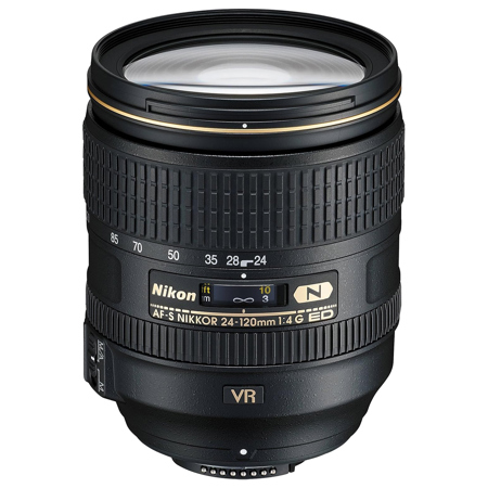 Nikon 24-120mm f/4G ED-IF AF-S NIKKOR VR Vibration Reduction NIKKOR Lens