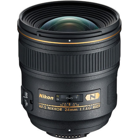 Nikon 24mm f/1.4G AF-S ED NIKKOR Lens - Gray Market