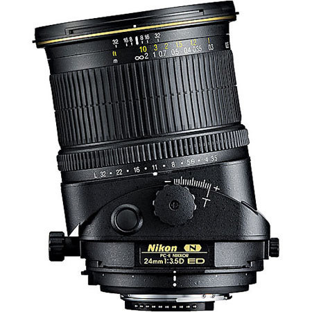 Nikon 24mm f/3.5D ED Perspective Control-E Tilt-Shift Nikkor Aspherical Lens.