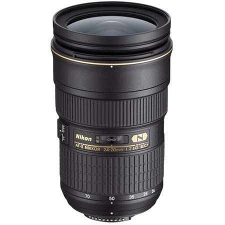 Nikon 24-70mm f/2.8G ED-IF AF-S NIKKOR Lens - Refurbished by Nikon U.S.A.