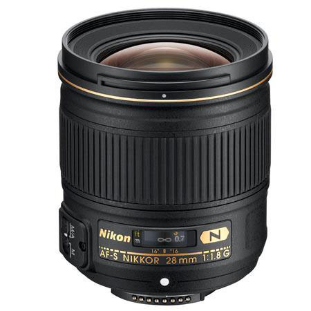 Nikon 28mm f/1.8G AF-S NIKKOR Lens - Refurbished by Nikon U.S.A.
