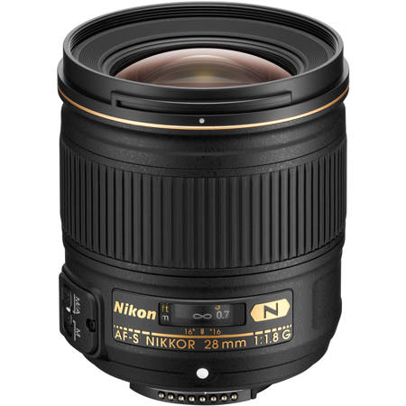 Nikon 28mm f/1.8G AF-S NIKKOR Lens