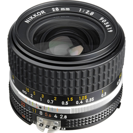 Nikon 28mm f/2.8 AIS Manual Focus Lens