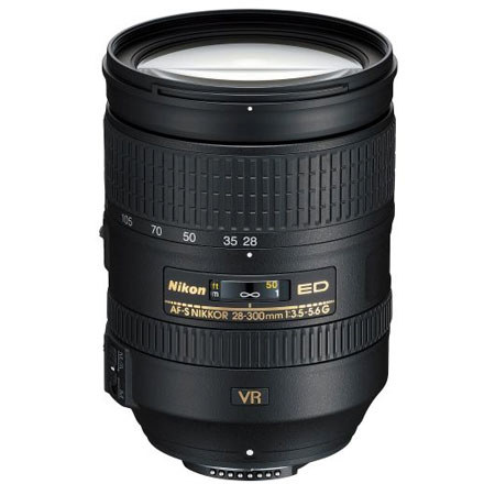 Nikon 28-300mm f/3.5-5.6G ED-IF VR II Lens - Gray Market