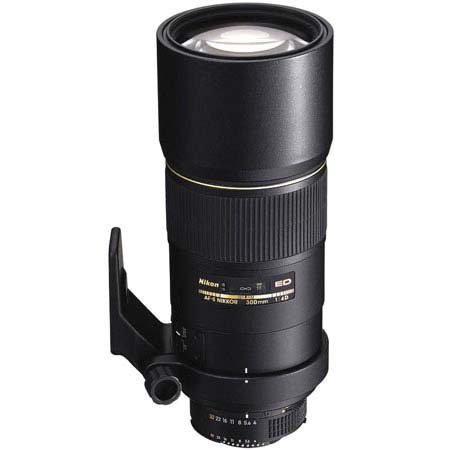 Nikon 300mm f/4 ED-IF AF-S w/Hood/Tripod Mount - Refurbished by Nikon USA