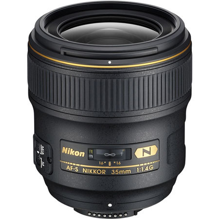 Nikon 35mm f/1.4G AF-S NIKKOR Lens - Gray Market